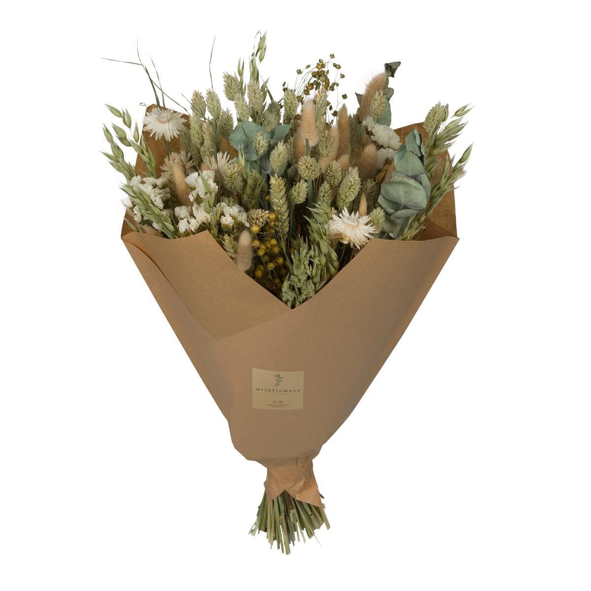 4x Getrocknete Blumen - Classic Bouquet - Natural - ↨60cm